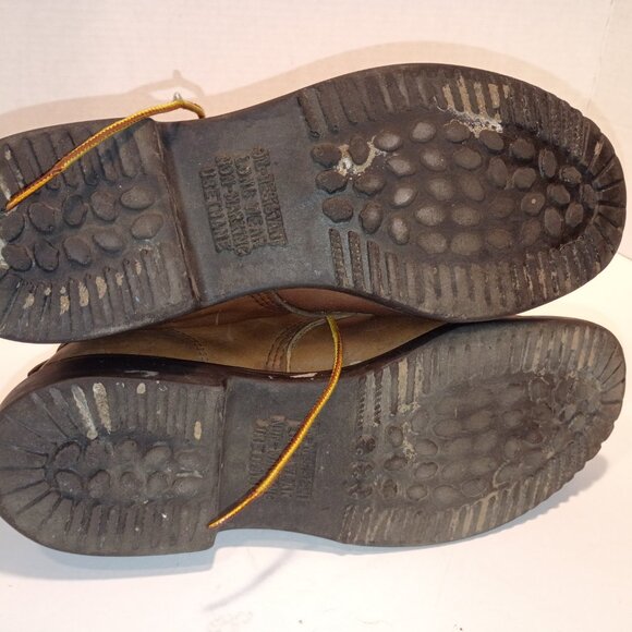 RED WING Vintage Men 10.5D Lace-up Logger 2233 Safety Toe Brown Leather - Picture 12 of 12